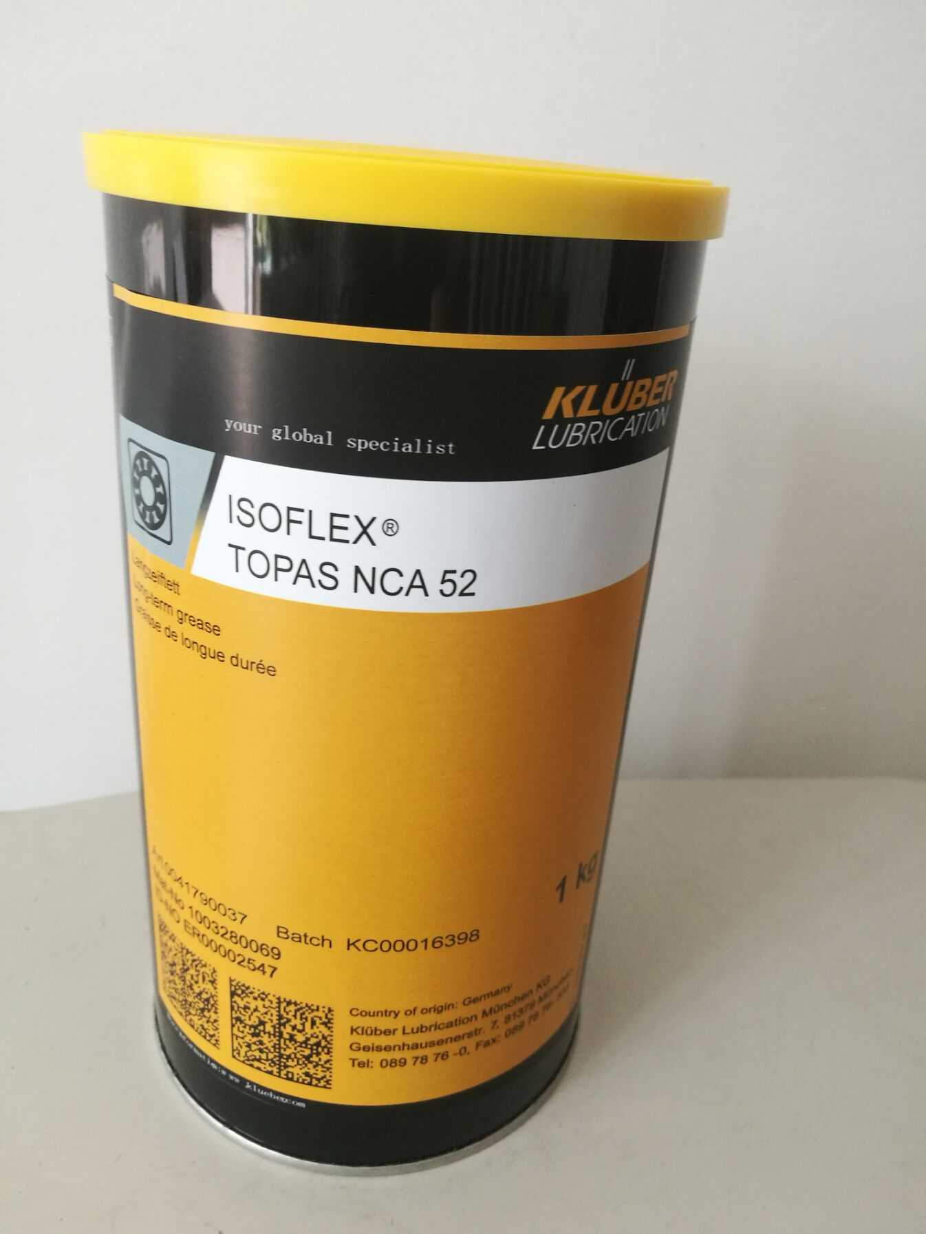 ảnh KLUBER ISOFLEX TOPAS NCA 52